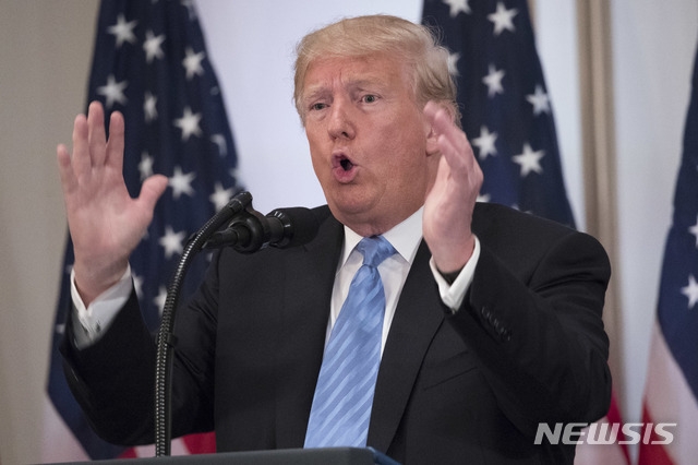 트럼프 "사우디의 카슈끄지 살해 은폐 시도는 사상 최악"