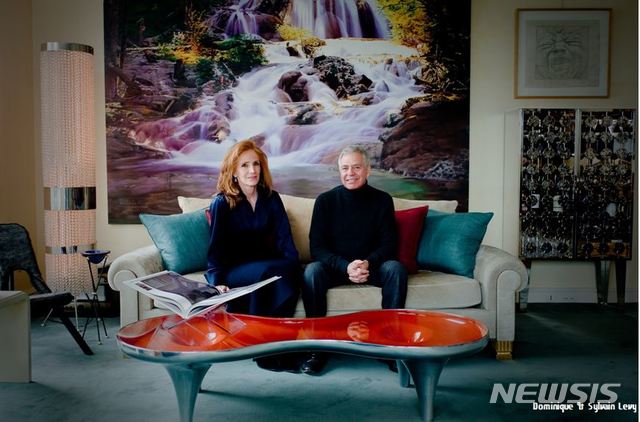 【서울=뉴시스】 KIAF 2018 ART SEOUL의 조직위원으로 합류한 프랑스 DSL 컬렉션 공동설립자인 실바인레비와 도미니크레비.