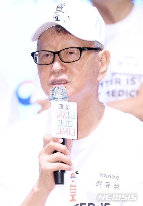 【청도=뉴시스】 강병서 기자 =전유성. 2018.10.01. photo@newsis.com 