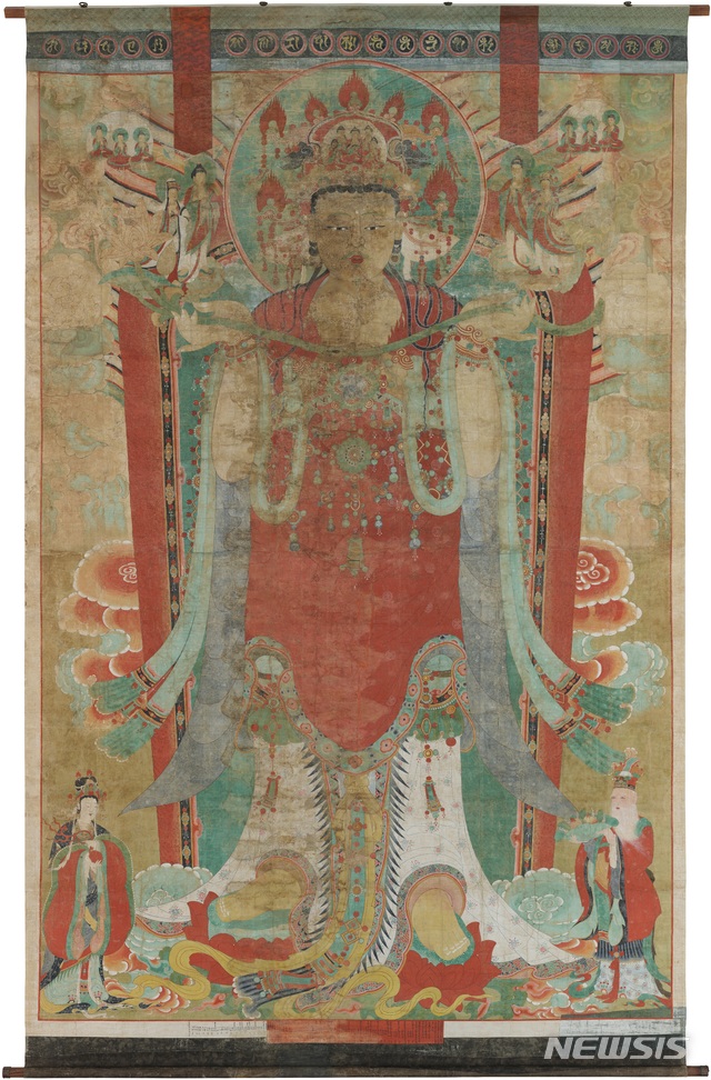 군위 법주사 괘불도