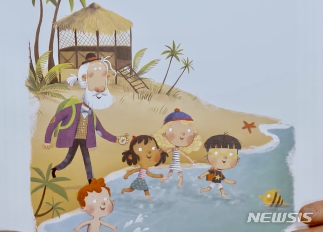 【로스앤젤레스=뉴시스】 류강훈 기자 = 비틀스 전 멤버 폴 매카트니가 전세계 어린이들을 위해 출간할 그림동화책에 들어가는 삽화 중의 한 장면. <사진=Puffin Books 유튜브 영상 캡처> 2018.10.01