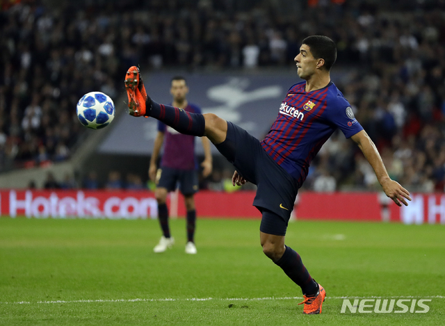 【런던=AP/뉴시스수아레스