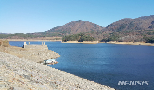 【경주=뉴시스】김덕용 기자 = 경주 덕동댐 전경 2018. 10. 06.(사진=경주시 제공) photo@newsis.com