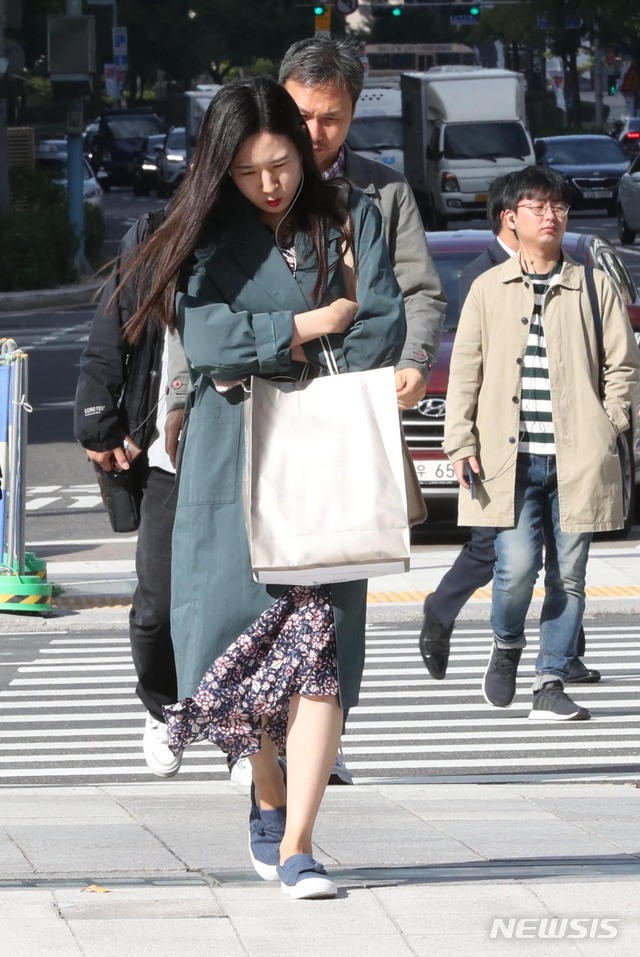 충북 제천 수은주 1도 '뚝'…일부지역 서리