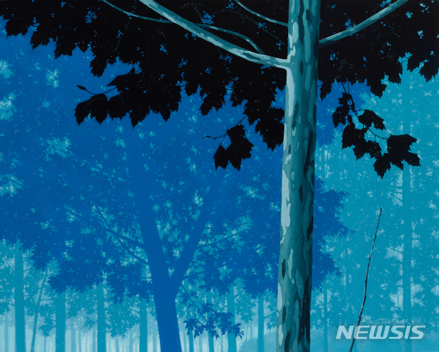 【서울=뉴시스】 주태석, nature-image 162.2x 130.3cm acrylic on canvas 2017