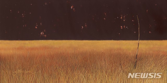 【서울=뉴시스】 주태석, nature- image120 x 60cm acrylic on canvas 2017