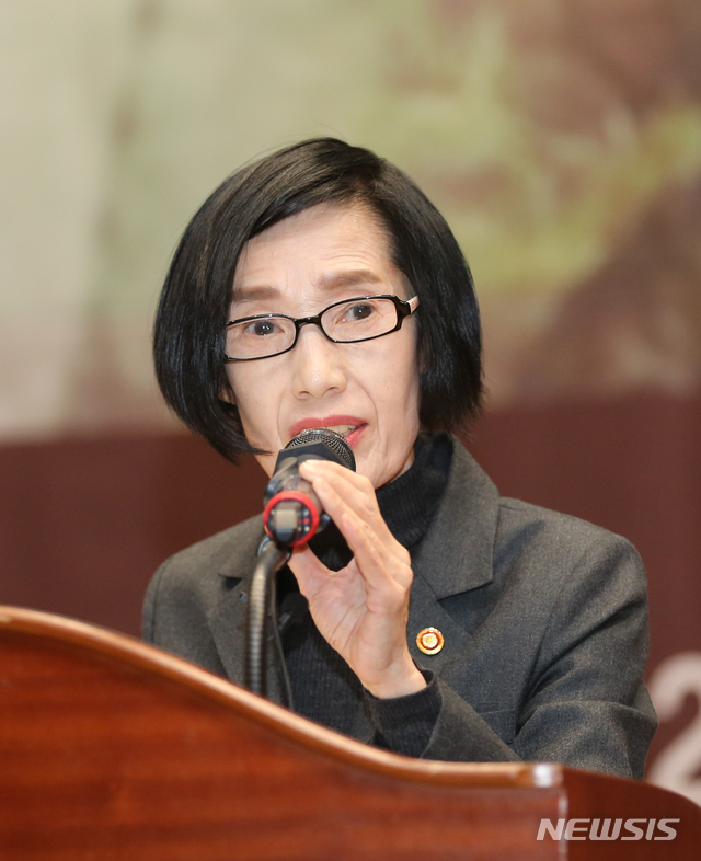 【서울=뉴시스】 피우진 국가보훈처장. 