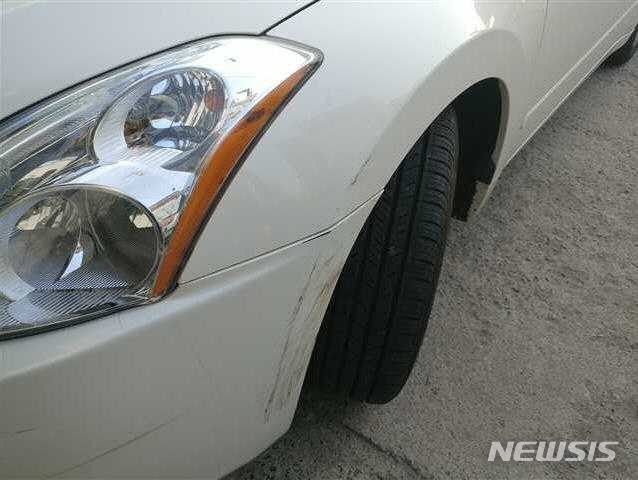 피해 차량 사진 (서울 성동경찰서 제공)