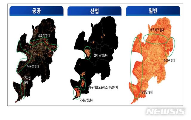 【서울=뉴시스】16일 행정안전부(행안부)에 따르면 국가정보자원관리원(관리원)과 대구시는 빅데이터와 인공지능 기술을 활용해 데이터 기반의 태양광 발전 최적입지와 발전조건을 파악했다. 2018.10.16. (사진=행안부 제공)