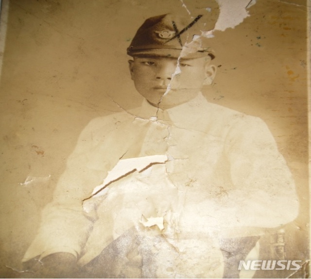 【서울=뉴시스】 유가족이 보관중인 고 박태홍 일병 어린시절 모습. (사진=국방부 제공)