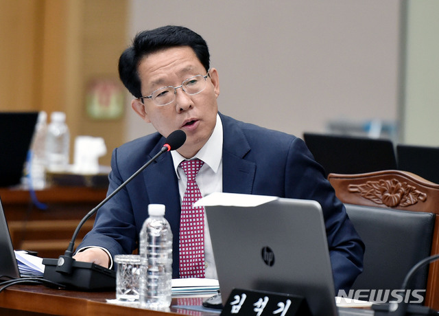 【안동=뉴시스】우종록 기자 = 자유한국당 김상훈 의원. 2018.10.16. wjr@newsis.com