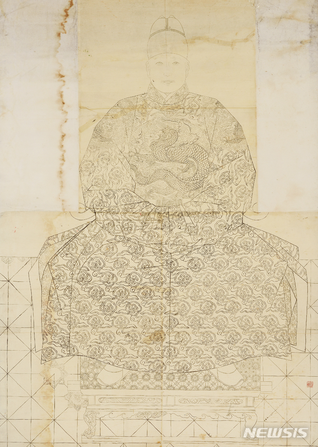 세조 어진 초본, 김은호, 1935