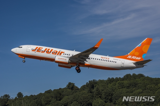 제주항공, 보잉서 구매한 3대 신조기 도입 완료…보유기 38대로 늘어