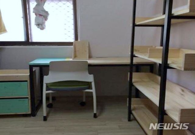 【서울=뉴시스】서울 서대문구는 'The 좋은 공부방' 사업을 통해 취약계층 아동·청소년에 공부방을 꾸며준다고 19일 밝혔다. 2018.10.19. (사진=서대문구 제공)