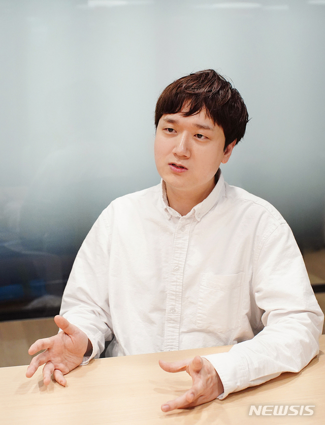 【서울=뉴시스】복해든누리 테나 프로토콜 대표가 지난 15일 서울 역삼동 본사에서 뉴시스와 인터뷰를 진행하고 있다. 2018.10.21 (사진 = 테나 프로토콜 제공) photo@newsis.com