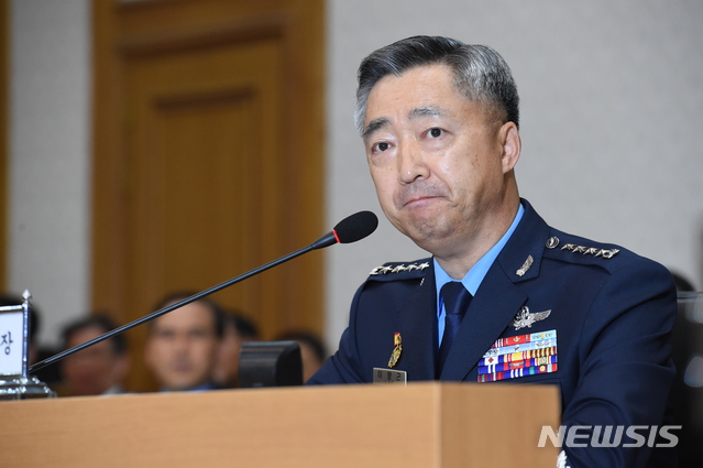 【서울=뉴시스】 이왕근 공군참모총장.