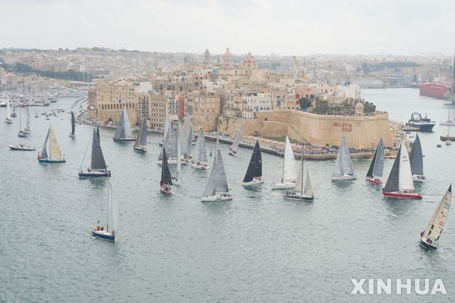 【 신화/뉴시스】 몰타의 발레타 항구.&nbsp; 