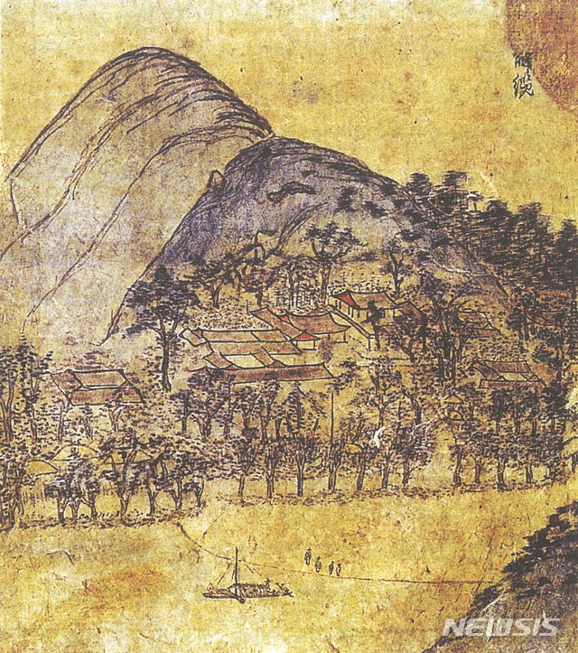 안동 임청각, 허주유고 동호해람