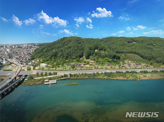 안동 임청각 복원 조감도