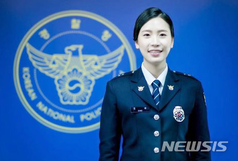 【대구=뉴시스】김덕용 기자 = 2009년 덴마크에서 열린 태권도 세계선수권대회 국가대표로 출전해 동메달을 차지한 대구 수성경찰서 형사팀 조설 순경 2018. 10. 22.(사진=대구지방경찰청 제공) photo@newsis.com