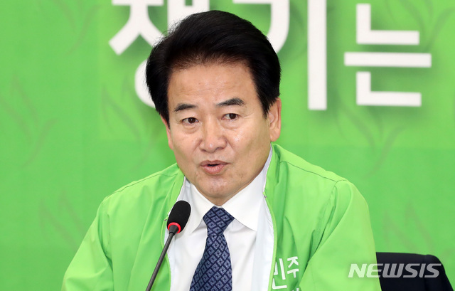 【서울=뉴시스】박영태 기자 = 정동영 민주평화당 대표. 2018.10.22.since1999@newsis.com