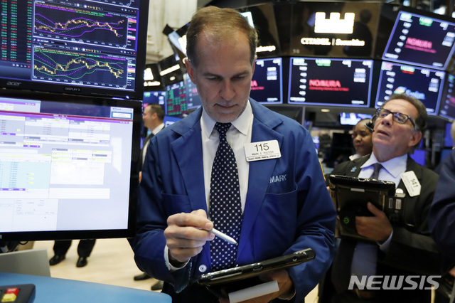 미 증시 하락 마감…다우 0.5 S&P 0.55 나스닥 0.42%↓