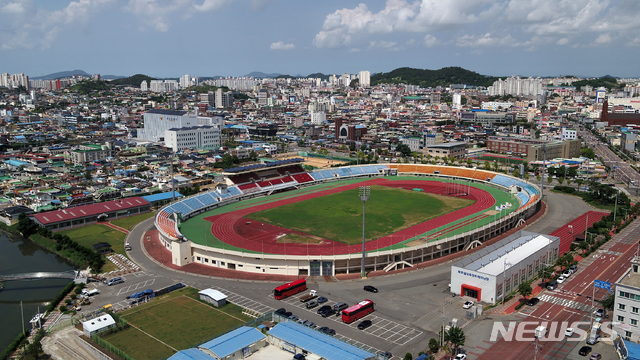 목포 유달경기장