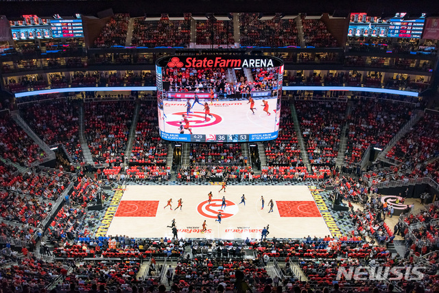 삼성전자, NBA경기장에 '360도 LED 스크린' 설치