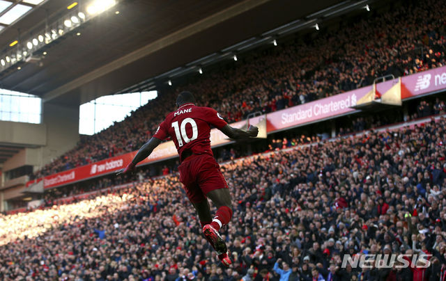 【리버풀=AP/뉴시스】사디오 마네