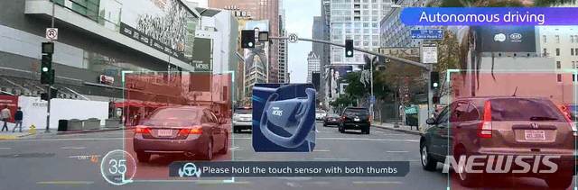 현대모비스 자율주행 시뮬레이션. (사진 = 현대모비스 제공)