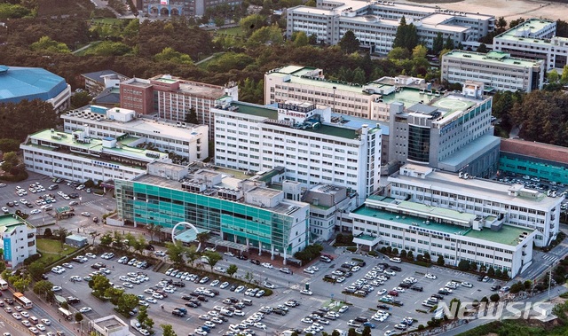 [익산=뉴시스] =원광대학교병원 전경. (사진 = 뉴시스 DB) photo@newsis.com