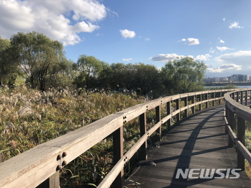 【서울=뉴시스】난지한강공원 링워크 사진. 2018.10.30. (사진=서울시 제공)