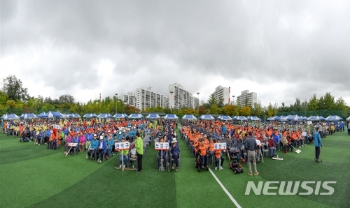 【서울=뉴시스】서울시 장애인체육대회 사진. 2018.10.30. (사진=서울시 제공)