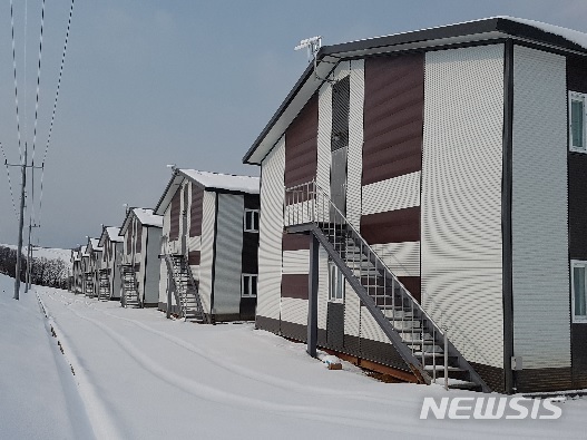 【서울=뉴시스】폴리캠하우스로 지어진 평창동계올림픽 선수지원단 숙소 사진.2018.11.05(제공=에스와이패널)