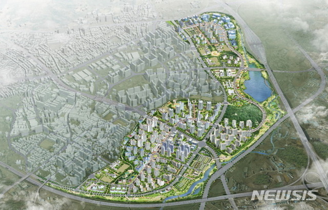 【시흥=뉴시스】 조성필 기자 = 경기 시흥 은계지구 조감도. 2018.11.07 (사진=국토교통부 제공) photo@newsis.com