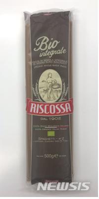 【서울=뉴시스】유기농 스파게티 N.2. 2018.11.08.(사진= 식약처 제공) photo@newsis.com