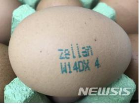 【서울=뉴시스】기준치 초과 스피노사드 검출 계란. 2018.11.08.(사진= 식약처 제공) photo@newsis.com