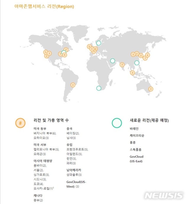 【서울=뉴시스】아마존웹서비스 자료 제공