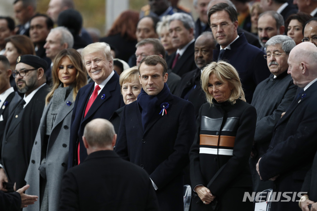 늦게 나타난 푸틴 대통령&nbsp; AP