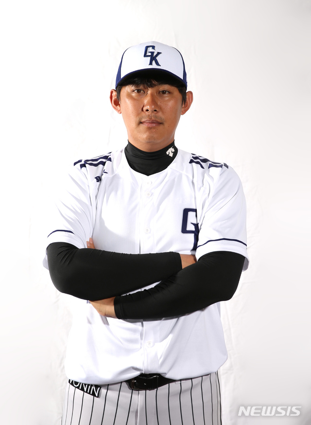 【서울=뉴시스】 질롱 코리아 창단 첫 경기 선발로 나서는 장진용. (사진 = ABL 제공)