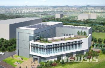 【세종=뉴시스】 이연희 기자 = 교육부는 19일 오후 2시 세종특별자치시 조치원읍 서북부지구 복합업무단지에서 ‘교육정보시스템 통합 재해복구센터 기공식’을 개최한다. 2019년 12월 준공될 센터 조감도.(사진=교육부)
