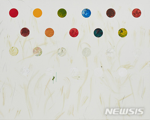 【서울=뉴시스】김용익,얇게...더 얇게...#16-33, 2016 Mixed media on canvas 181.5 x 227cm Courtesy the artist and Kukje Gallery, 사진 제공국제갤러리