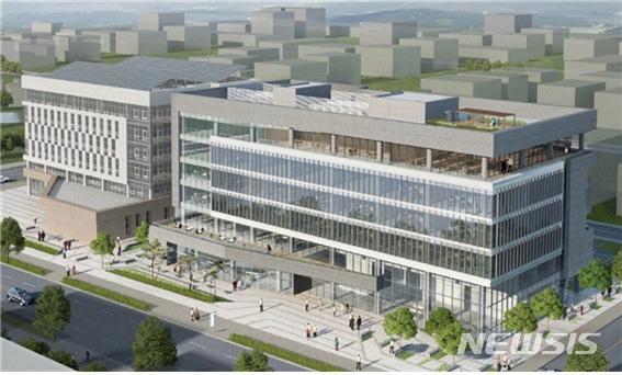 【대구=뉴시스】대구시 수성구 수성알파시티에 조성 예정인 공공지식산업센터 (가칭)SW융합테크비즈센터 조감도이다. 2018.11.20.(사진=대구시 제공)&nbsp; photo@newsis.com