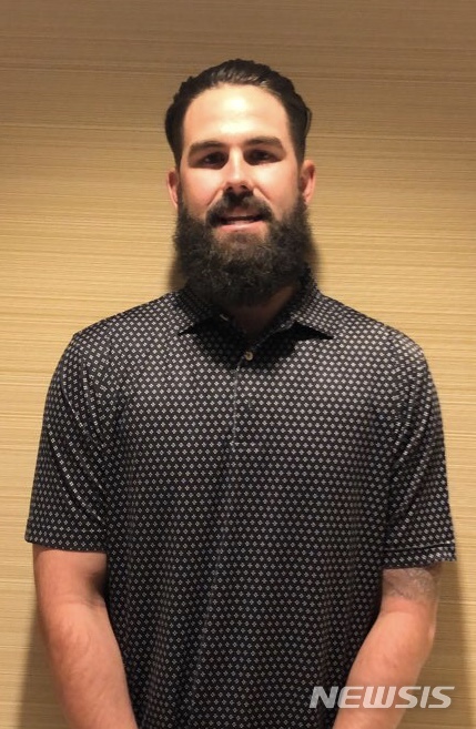 【서울=뉴시스】 LG 트윈스의 새로운 외국인 투수 케이시 켈리. (사진 = LG 트윈스 제공)