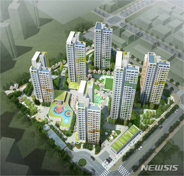 【서울=뉴시스】위례 신혼희망타운 조감도 (제공=국토교통부) 