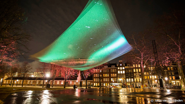 네덜란드 암스테르담 '빛 축제'