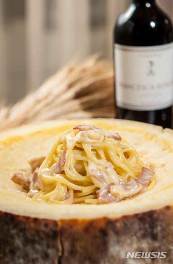 쉐라톤 그랜드 마카오 코타이 센트럴 '베네'의 '카르보나라 에 카스텔마뇨'