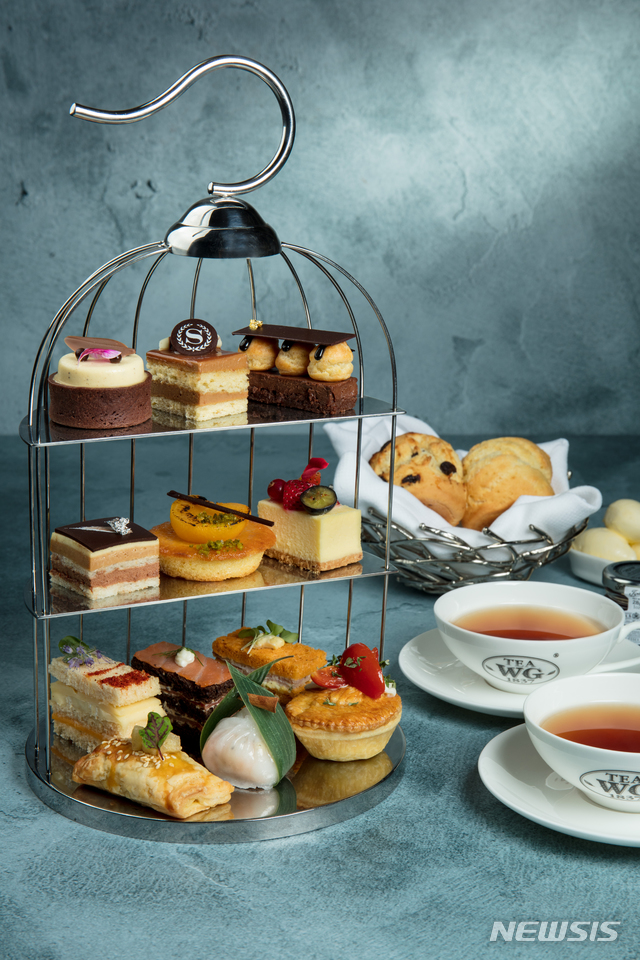 '팜스 라운지'의 '애프터눈 티 세트'