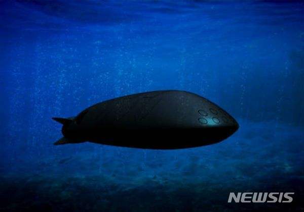 일본 방위성은 중국과 북한 잠수함을 탐지 견제하기 위해 무인잠수기를 개발 건조해 동중국해에 우선적으로 투입할 방침이다. 사진은 러시아가 개발한 공격형 무인잠수기.