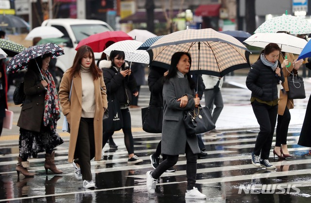내일 전국 비소식…저녁께 그친 후 찬바람